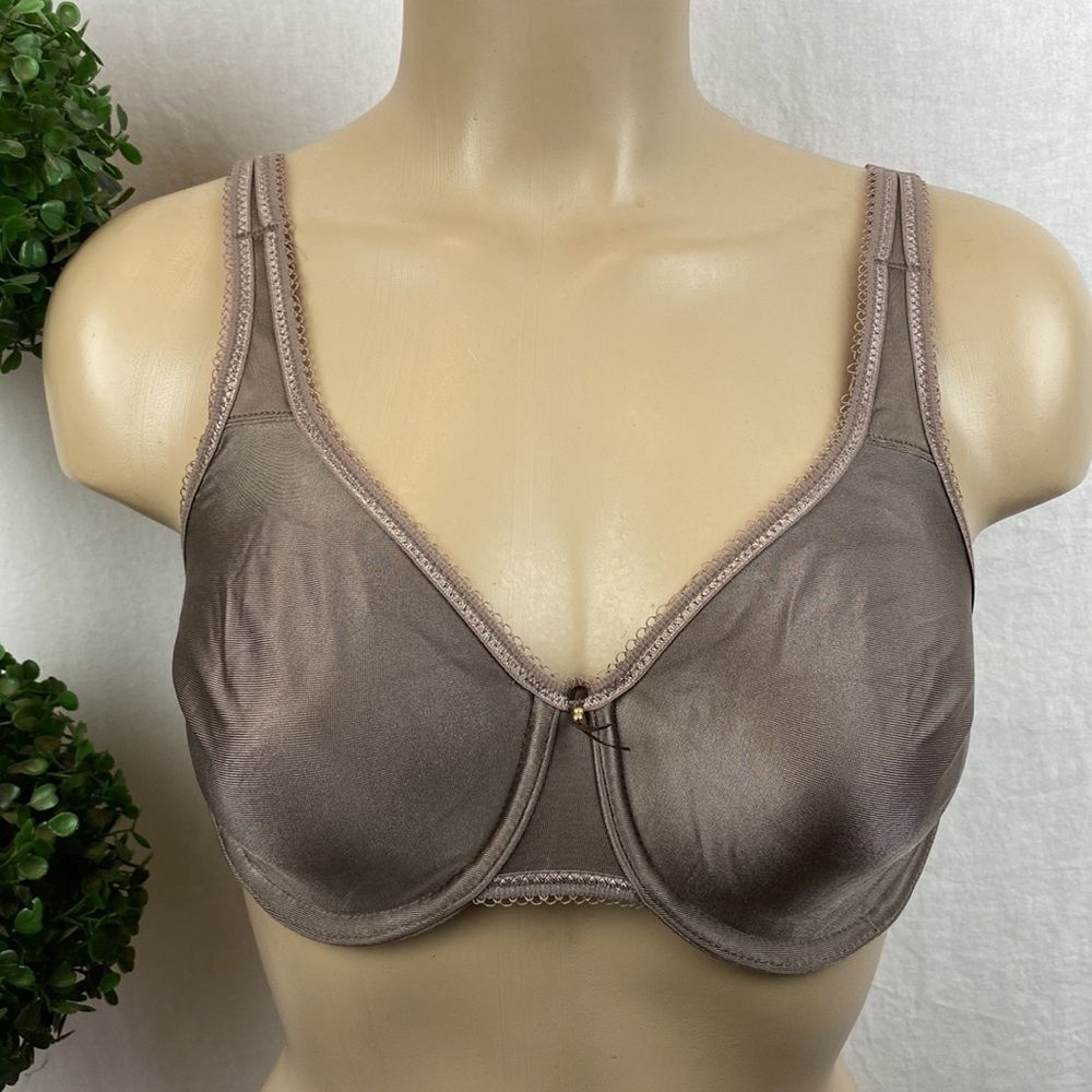 Wacoal Taupe 855192 Basic Beauty Seamless Underwire Bra 34D